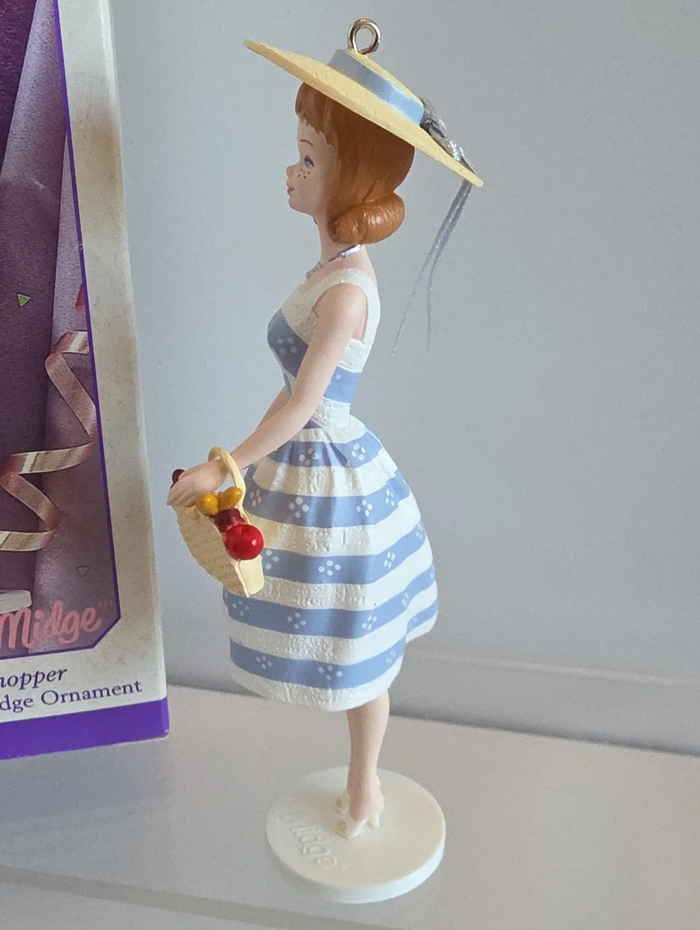 Hallmark Keepsake Barbie's Midge-Suburban Shopper Christmas Ornament